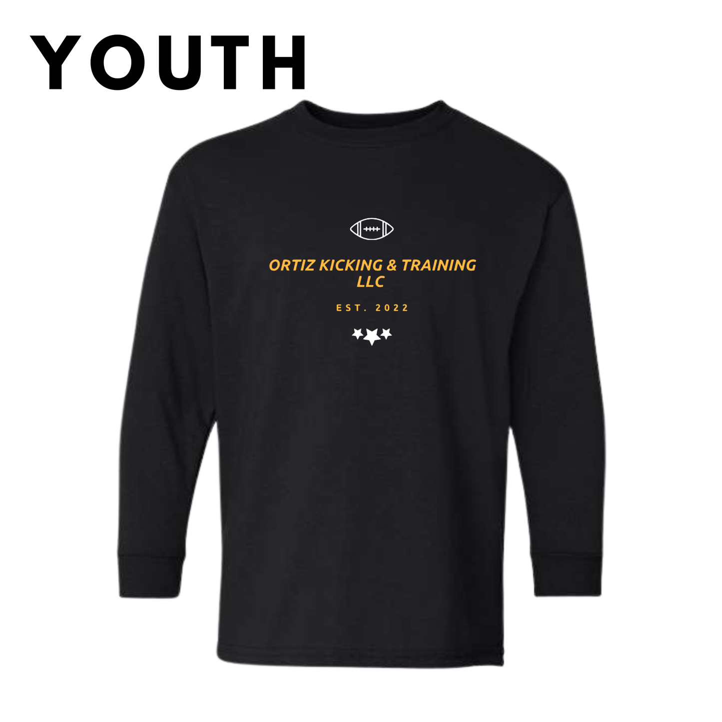 Oritz Kicking & Training YOUTH Long Sleeve